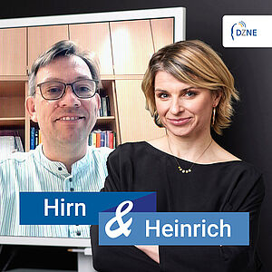 Cover Podcast-Folge 45 "Hirn und Heinrich".