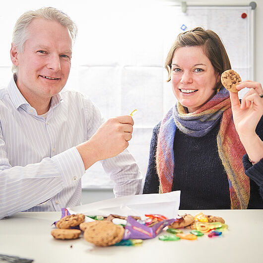 Prof. Eicke Latz and Dr. Anette Christ