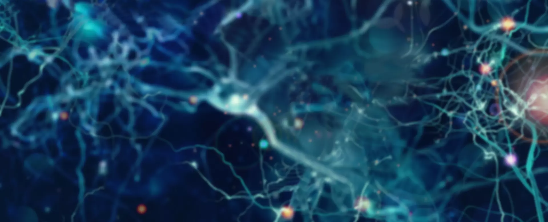 Neuron background illustration